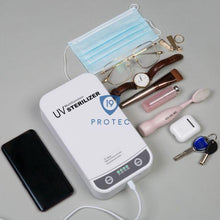 Load image into Gallery viewer, Smartphone UV Sanitizer Box UV Light Sterilizer Box for iOS Android Smartphones XD001
