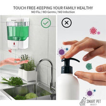 Load image into Gallery viewer, Wall-Mount Automatic Sensor Soap Dispenser 20oz / 600ml ASD004