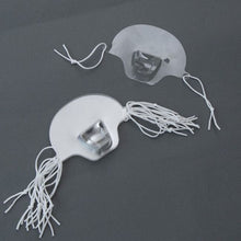 Load image into Gallery viewer, Transparent PET Chef Mouth Mask for Restaurant Anti-Fog Sanitary Open Face Guard CSFS002