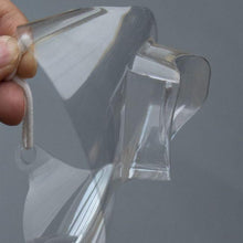 Load image into Gallery viewer, Transparent PET Chef Mouth Mask for Restaurant Anti-Fog Sanitary Open Face Guard CSFS002