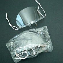 将图片加载到图库查看器，Transparent Plastic Chef Mouth Mask for Restaurant Anti-Fog Sanitary Open Face Guard CSFS001
