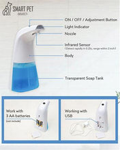 Load image into Gallery viewer, Automatic Foaming Soap Dispenser 13.5oz / 400ml（Battery+USB）ASD002
