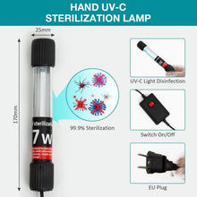 将图片加载到图库查看器，Hand UV Sterilization Lamp Tube UVC Ozone Sanitizer Germicidal Lights XD003
