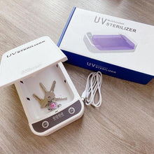Load image into Gallery viewer, Smartphone UV Sanitizer Box UV Light Sterilizer Box for iOS Android Smartphones XD001
